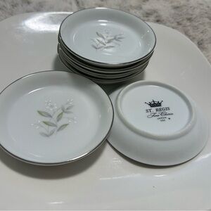 The St Regis 101 Coaster/Appetizer Plates set of 6